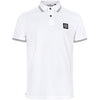 STONE ISLAND Polo-Shirt mit Logo in Weiß 152200010 S0018 V1001 154211753 [P]