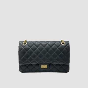 CHANEL Vintage 2.55 Medium Gold 18. Serie 154213726