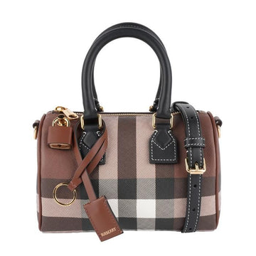 Burberry Mini Check Bowling Bag 154219422