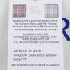 Burberry Mini Check Bowling Bag 154219422 [P]