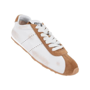 Miu Miu Plume Napa Gymnasium Sneakers 154219448