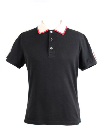 Gucci Striped Cotton Polo Short Sleeve Shirt S(90) S 154219958
