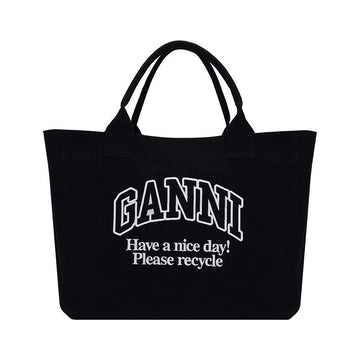 GANNI Einfache XXL Shopper Tragetasche 135944576