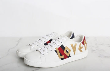 Gucci Love Three Stripes Sneakers 37/5 (245) S 154221160