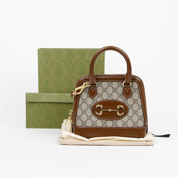 GUCCI ホースビット 1955 ミニ トート ショルダーバッグ 154030505