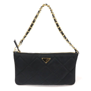 Prada Black Re-Edition 1995 Re-Nylon Quilted Pouch Shoulder Bag 1NI054 154221805