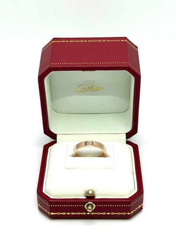 CARTIER ウェディングリング ピンクゴールド 4 MM (58) 154221833