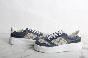 Gucci Embellished GG Supreme Sneakers 6(250) 154221865