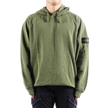 Stone Island Men's Hooded Sweatshirt with Patch 154222831