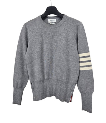 THOM BROWNE Schrägarm Milano Stitch Strickpullover 154223570