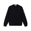 Stone Island Organic Cotton Fleece Sweatshirt Black 154223685 [P]