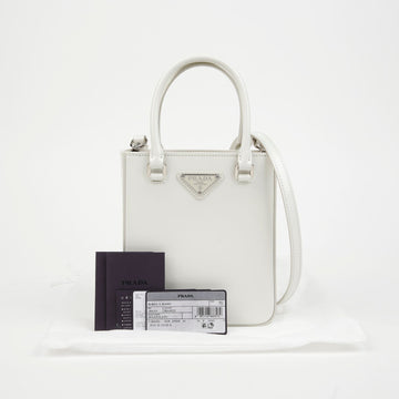 PRADA ブラシード スモール トート ショルダーバッグ 153895952