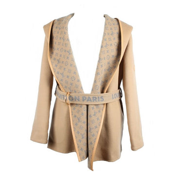 LOUIS VUITTON Belted Short Wrap Coat 36 154225344