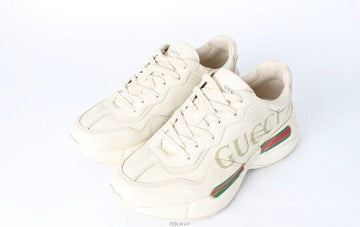 Gucci Logo Laiton Sneakers 35.5(225) S 154241207