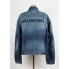 Balenciaga Logo Denim Jacket 52 154242585 [P]