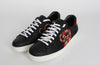 Gucci Kingsnake Ace Black Sneakers 9 (280) 154243201 [P]