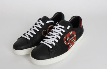 Gucci Kingsnake Ace Black Sneakers 9 (280) 154243201