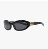 Miu Miu Glimpse Cat Eye Round Standard Fit Sunglasses 154120838 [P]