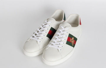 Gucci Ace Bee Embroidered Sneakers 8(270) 154243606