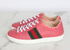 Gucci Ace Three Stripe GG Sneakers Pink 35.5(225) S 154243864 [P]