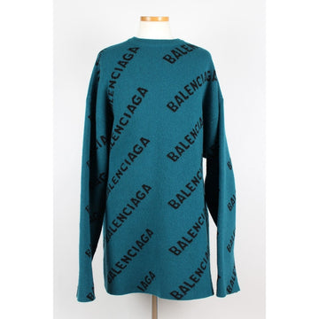 Balenciaga Oversized Multi Logo Knit L 154243905