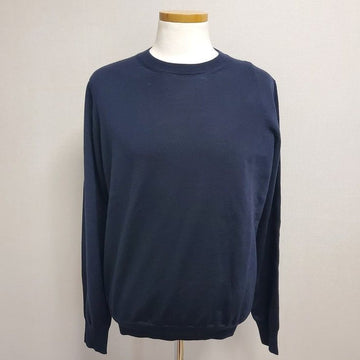 MONCLER Dreifarbiger Navy Strickpullover L 154244022