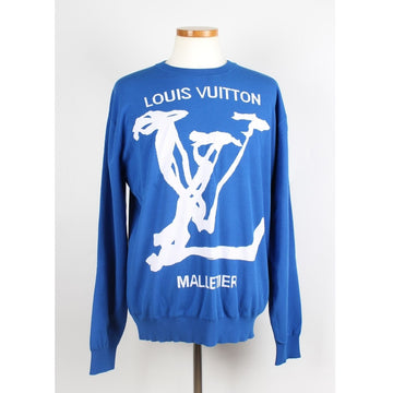 LOUIS VUITTON 限定版スクリブルクルーネックニット M 154244072