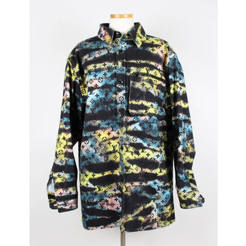 LOUIS VUITTON モノグラムタイダイデニムシャツ XXL 154247105