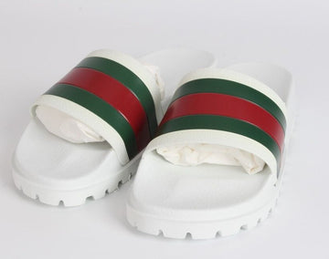 GUCCI Slide Sandalen mit Webdetails 7 (260) 154248432