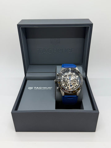 TAG HEUER Skeleton Armbanduhr 01 (CAR2A1T) Zustand A+ 154253181