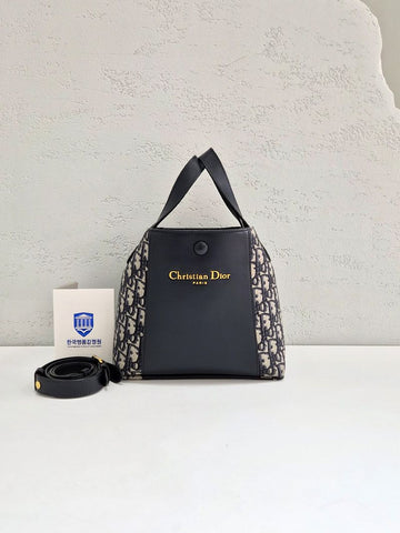 DIOR Oblique Signature Kleine Bucket Schultertasche M2840 154254512