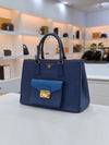 Prada Saffiano Double Pocket Shoulder Bag BN2674 154254936 [P]