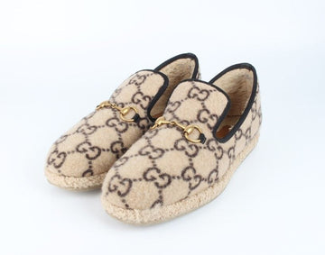 GUCCI ホースビット ウール ローファー エスパドリーユ 8.5(275) 154286786
