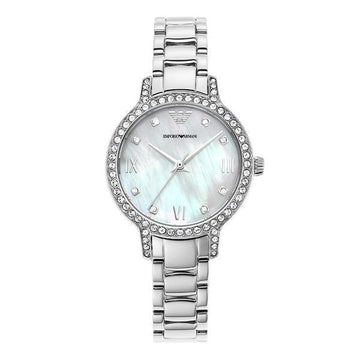 Armani Cleo Mother of Pearl Women's Metal Watch AR11484 146274197 [P]