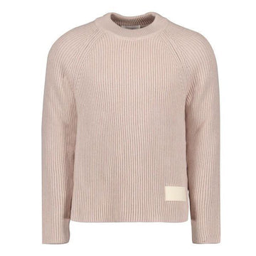 AMI Mathews Logo Patch Unisex Knit 154118034 [P]