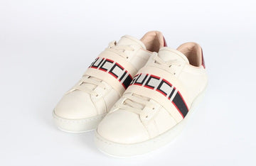 GUCCI Ace Logo Sneakers 36(230) S 154286925