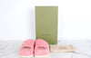 Gucci GG Platform Terry Slide Sandals Pink 38(250) 154286938 [P]