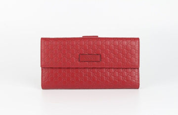 GUCCI Mikro Shima Geldbörse Rot N 154286952