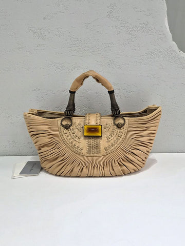 Dior Pleated Leather Tote Bag LGM442001 154290963