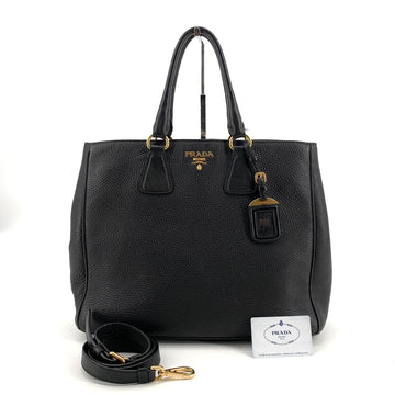 Prada Vitello 2way Tote Bag and Shoulder Bag 154315925