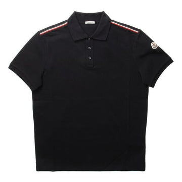 MONCLER Piqué-Poloshirt mit Tricolor-Trim 154316123