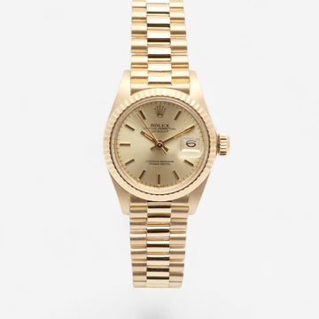 ROLEX Vintage Datejust 26 Damen Gold Uhr 6917 Gold Original 1983 154316417
