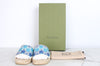 GUCCI GG Logo Espadrilles Slipper Blau 8(270) 154316622 [P]