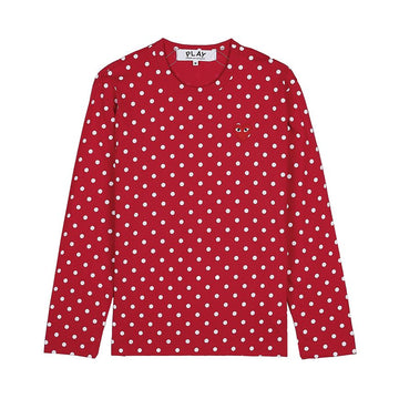 COMME DES GARCONS Herz-Patch Dot T-Shirt 154317345