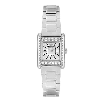 Armani Genni Mother of Pearl Square Women's Metal Watch AR11662 147444702 [P]
