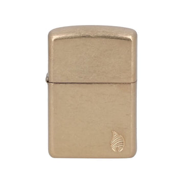 ZIPO Armored Tumbled Brass Frame Lighter 153898123 [P]