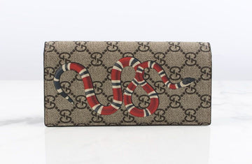 GUCCI Schlangenhaut Geldbörse Beige S 154318460