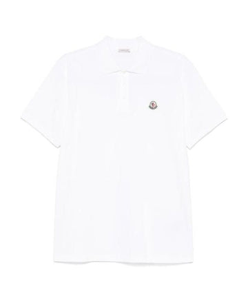 Moncler Cotton Pique Polo Shirt 151061662
