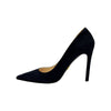 PRADA Midnight Navy Wildleder Stiletto Pumps 35.5 154320302 [P]