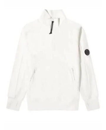 CP COMPANY ダイアゴナルレイジドフリースポロスウェットシャツ 152204209